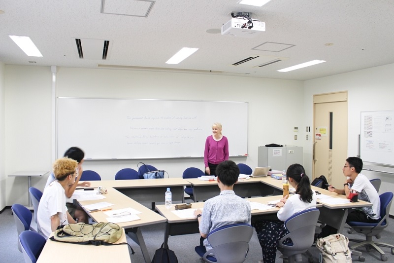 アカデミック英語集中コースの様子