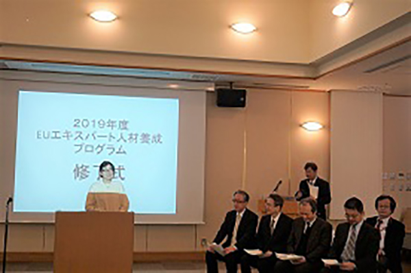 The 3rd completion ceremony of Kobe University Programme for KUPES