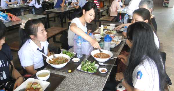 Student exchange at National University of Laos